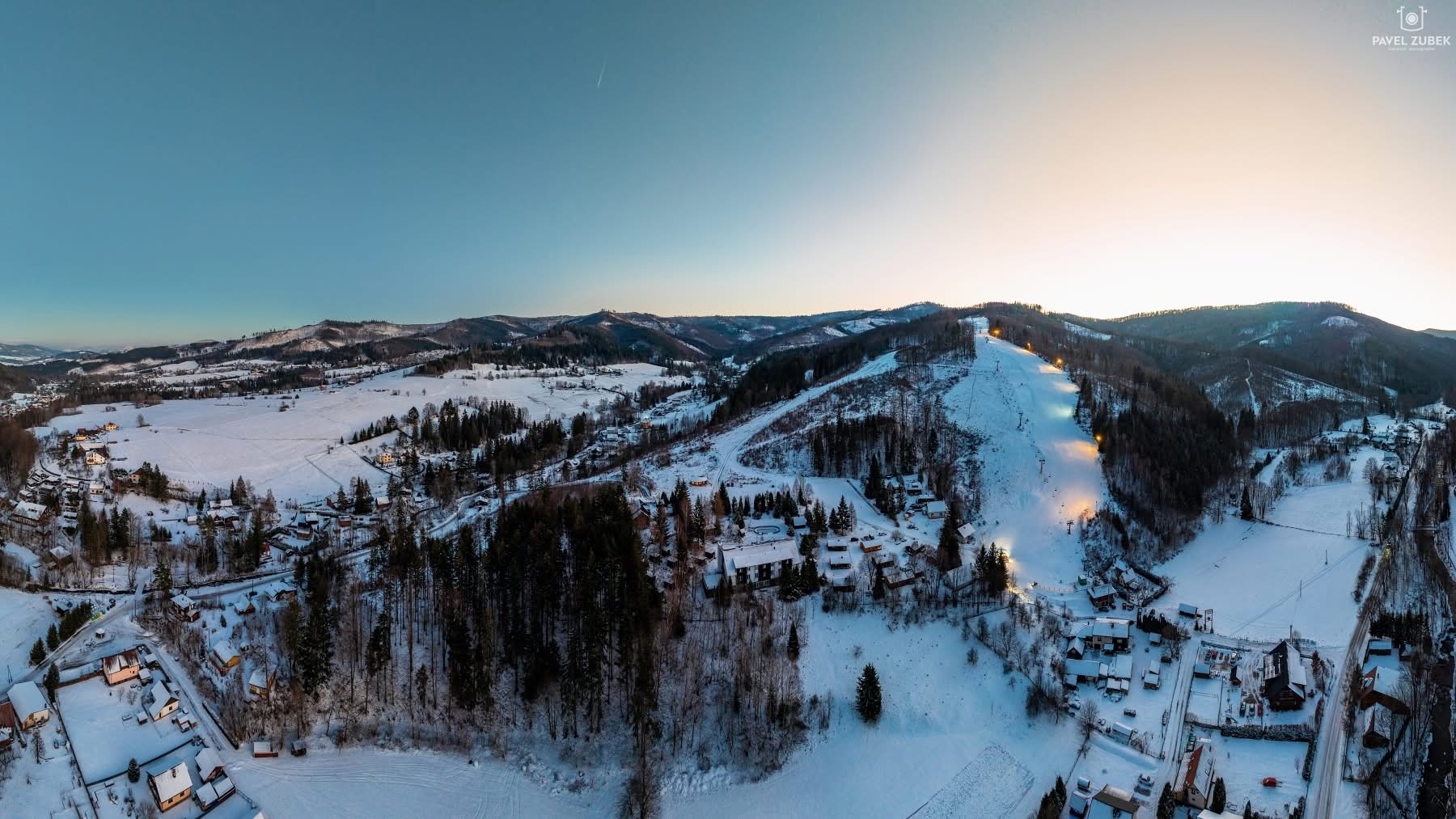 Panorama areálu Ski Armáda
